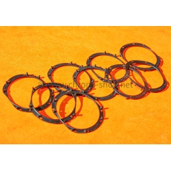 Cartier lot joints pièces Joints caoutchouc Glace lunette montres dim 25 x28mm