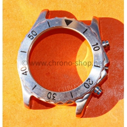 Tissot Carrure boitier Acier avec lunette graduée tournante montres Chronographe 40mm