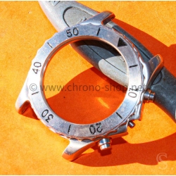 Tissot Carrure boitier Acier avec lunette graduée tournante montres Chronographe 40mm