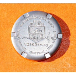 Tag Heuer Professional 1500 Series Ssteel case back 23mm watch part refs WD1421-PO