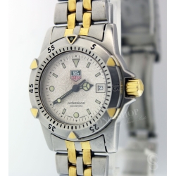 Tag Heuer Professional 1500 Series Ssteel case back 23mm watch part refs WD1421-PO