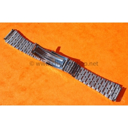 Seiko Vintage Rare 70s SSteel Men's Watch Bracelet Jubilee trapezoidal folded links 18mm