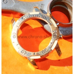 Tissot Carrure boitier plaqué or jaune bipolie lunette graduée tournante montres Chronographe 40mm