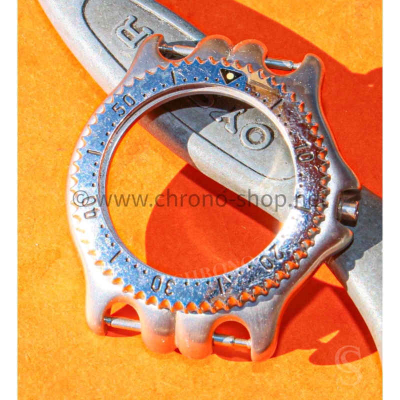 Tag Heuer Professional WG1110-K0 Original Watch ssteel mid case part with turning bezel