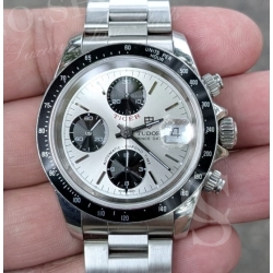 Tudor Chronograph Tiger Prince Date 79260 Vintage watch part Ssteel Caseback 26mm