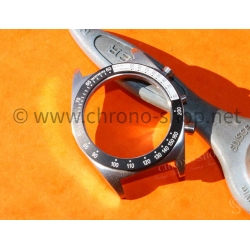 Tissot Pr516 Vintage Chronograph Lemania 873 Ssteel brushed watch part midcase Chronograph 40mm tachymeter bezel