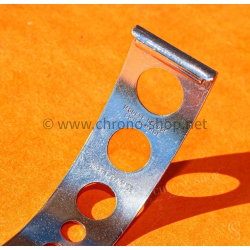 Original 70s Tissot PR516 vintage Steel brushed Bracelet 18mm Rally Sport Straight ends