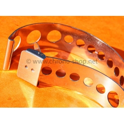 Tissot PR516 Automatic Chronograph Authentique vintage Bracelet Rally perforé 18mm acier