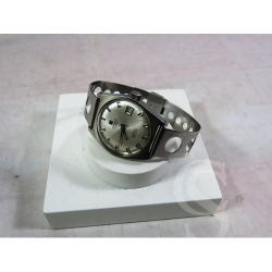 Tissot PR516 Automatic Chronograph Authentique vintage Bracelet Rally perforé 18mm acier