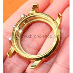 Tissot Genuine Yellow gold plated polished midcase Chronograph 39mm turning bezel mens size with pushers