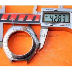 Tissot Carrure boitier Acier bipolie lunette graduée tachymètre montres Chronographe 43mm