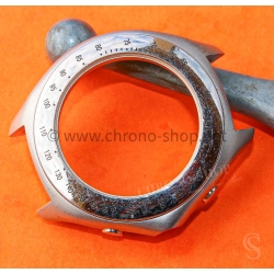 Tissot Genuine preowned Ssteel bipolished midcase part Chronograph 43mm Tachymeter bezel and pushers