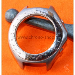 Tissot Carrure boitier Acier bipolie lunette graduée tachymètre montres Chronographe 43mm