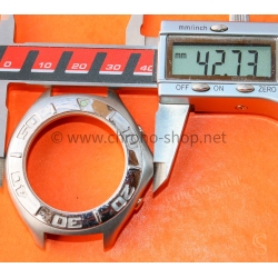 Tissot Carrure boitier Acier bipolie lunette graduée tournante montres Chronographe 43mm