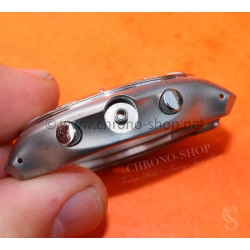 Tissot Carrure boitier Acier bipolie lunette graduée tournante montres Chronographe 43mm