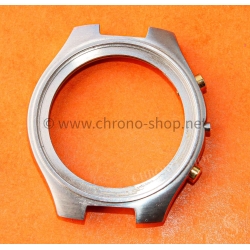 Tissot Genuine tutone Ssteel satin ultra thin watch part midcase Chronograph quartz 40mm with pumps pushers