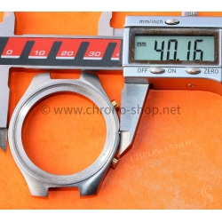 Tissot Genuine tutone Ssteel satin ultra thin watch part midcase Chronograph quartz 40mm with pumps pushers