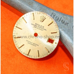 Rolex Datejust 26mm watch dial part Lady Gold Champagne 6917,69173,69178 Cal 2035,2135