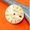 Rolex Datejust 26mm watch dial part Lady Gold Champagne 6917,69173,69178 Cal 2035,2135