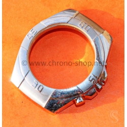 Tissot Carrure boitier Acier bipolie lunette graduée montres Chronographe 38mm