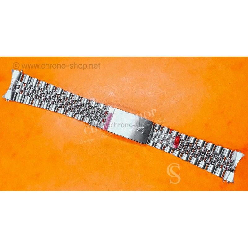 ROLEX BRACELET JUBILEE ACIER 20mm Ref 62510H 555 MONTRES GMT MASTER 1675,16710,16700,16760 DATEJUST 16010,16030