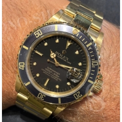 Rolex Genuine 18k Yellow Gold Crown Case Tube 24-7030-8 New Sealed Submariner 1680/8,16808,16618,16518,116518