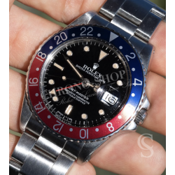 Rolex Vintage Original Spare Old GMT MASTER 1675, 16750 WASHER BEZEL INSERT TENSION SPRING ROLEX
