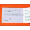 ROLEX TUDOR RARE VINTAGE 80-90s FRENCH BLANK SERVICE PAPER WARRANTY PAPER WATCHES Submariner,Gmt,Daytona,Datejust