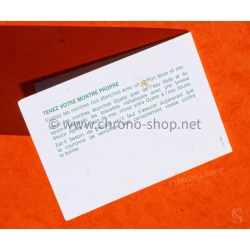 ROLEX TUDOR RARE VINTAGE 80-90s FRENCH BLANK SERVICE PAPER WARRANTY PAPER WATCHES Submariner,Gmt,Daytona,Datejust