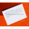 ROLEX TUDOR RARE VINTAGE 80-90s FRENCH BLANK SERVICE PAPER WARRANTY PAPER WATCHES Submariner,Gmt,Daytona,Datejust
