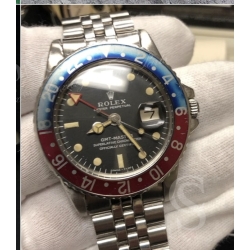 Rolex fixage 55 fixation endlink acier 55 bracelet 20mm montres acier jubilée maillons pliés ref 6251H Gmt 6542,1675