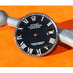 ROLEX DATEJUST CADRAN NOIR BUCKLEY CHIFFRES ROMAINS 16200,16030,16014 cal 3035,3135 VINTAGE MONTRES ROLEX DATEJUST