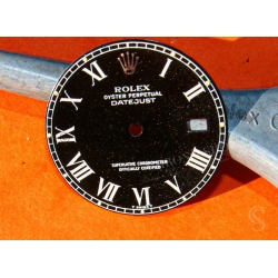 ROLEX DATEJUST CADRAN NOIR BUCKLEY CHIFFRES ROMAINS 16200,16030,16014 cal 3035,3135 VINTAGE MONTRES ROLEX DATEJUST