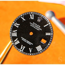 Rolex Datejust Collectible BUCKLEY black Dial white Roman Numerals Datejust 16200,16030,16014 Cal 3035,3135