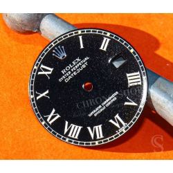 ROLEX DATEJUST CADRAN NOIR BUCKLEY CHIFFRES ROMAINS 16200,16030,16014 cal 3035,3135 VINTAGE MONTRES ROLEX DATEJUST