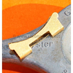 Rolex Rare Yellow gold filled Endlink end piece unit mens 78351B Watch Oyster Bracelet 20mm