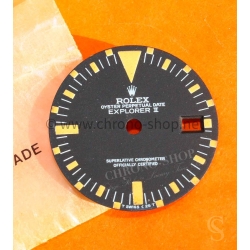 ROLEX VINTAGE ORIGINAL 70's CADRAN 1655 Mk V MONTRES ROLEX 1655 EXPLORER II FRECCIONE, STEVE MCQUEEN TRITIUM CAL 1575