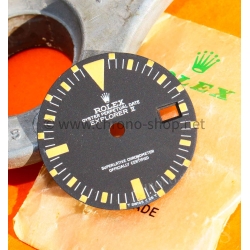 Rolex Original 1979 Rare Watch dial part Rolex Explorer II 1655 Mark V Tritium Freccione Steve McQueen