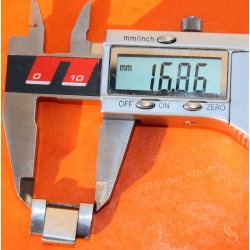 ROLEX MAILLE ACIER PLIE 17mm BRACELETS 20mm 9315,7836 MONTRES GMT 1675,16750 EXPLORER 1016,1655 Milgauss 1019