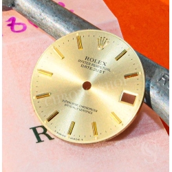 ROLEX CADRAN CHAMPAGNE MONTRES ROLEX DATEJUST MEDIUM REF 68008,68278,178278,78158,78273,68273 cal 2135