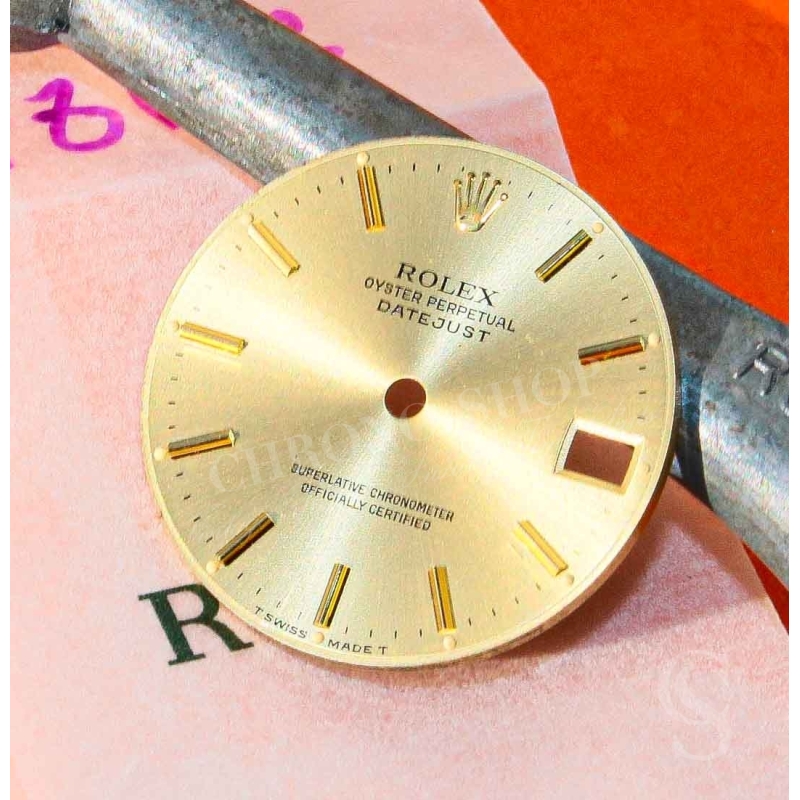 Rolex Midsize Stick markers Datejust Oyster Perpetual Champagne color Watch Dial 68278,78273,178278,68273 cal auto 21