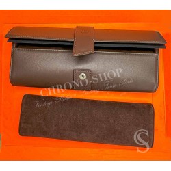 Rolex Rare Genuine Leather Watch Case Empty Box Roll Display Storage Submariner,GMT,Daytona,Explorer,Datejust,Airking