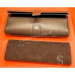 Rolex Rare Genuine Leather Watch Case Empty Box Roll Display Storage Submariner,GMT,Daytona,Explorer,Datejust,Airking