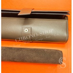 Rolex Rare Genuine Leather Watch Case Empty Box Roll Display Storage Submariner,GMT,Daytona,Explorer,Datejust,Airking