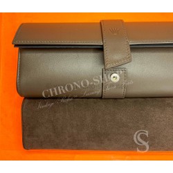 Rolex Authentique Rare Marmotte étui Rangement 4 Montres Cuir Submariner,GMT,Daytona,Explorer,Datejust,Airking,Sky