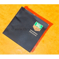 Tag Heuer Vintage 90s Garantie Livret Vierge Montres Vintage Tag Heuer Monaco,Carrera,Link,Formula 1,Autavia