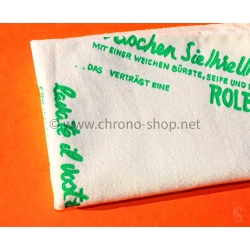 Rolex Vintage 70s Microfibre Beige Cloth for Polishing Cleaning Watches Wash your watch Rolex with
