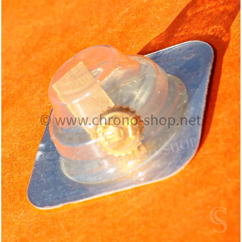 Rolex GMT 16718,16713 Datejust 16013,16018 Zephyr 6582 watches 6mm Yellow Gold screw Down Crown Part 24-603-8