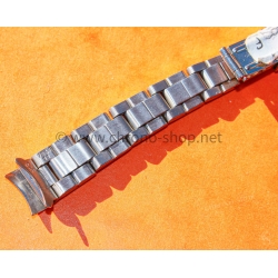 Tudor 7834 vintage bracelet 11mm neuf de stock ref 7834 fixages 370 maillons pliés acier montres dames