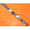Tudor 7834 vintage bracelet 11mm neuf de stock ref 7834 fixages 370 maillons pliés acier montres dames